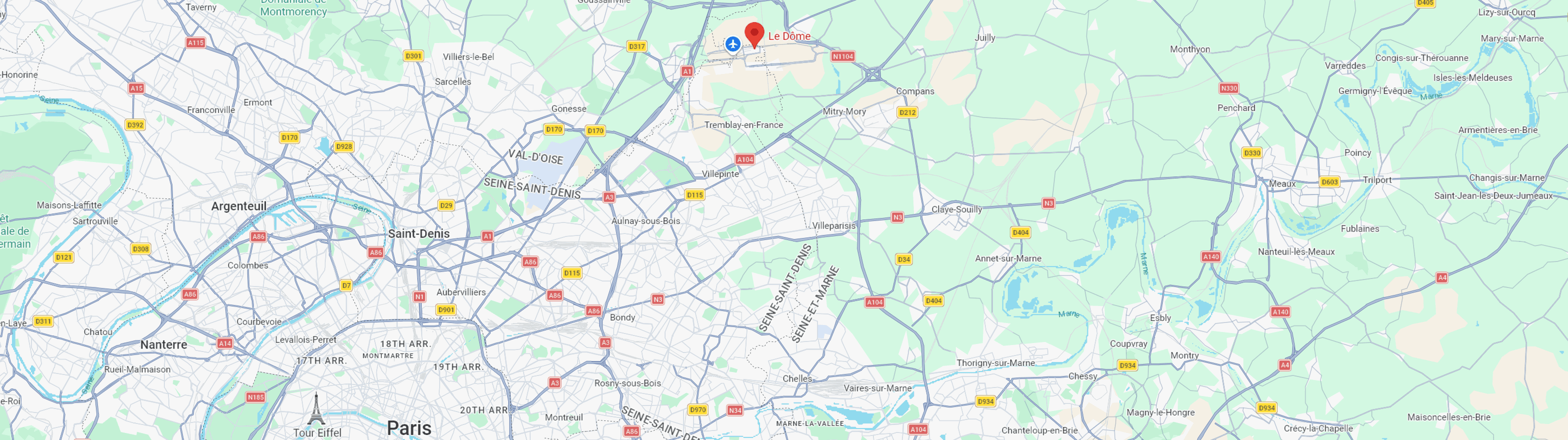 Map of EU - Charleroi Clover Group Location
